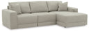 3 Pc. Right Arm Facing Corner Chaise Sectional