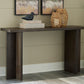 Jalenry - Grayish Brown - Console Sofa Table