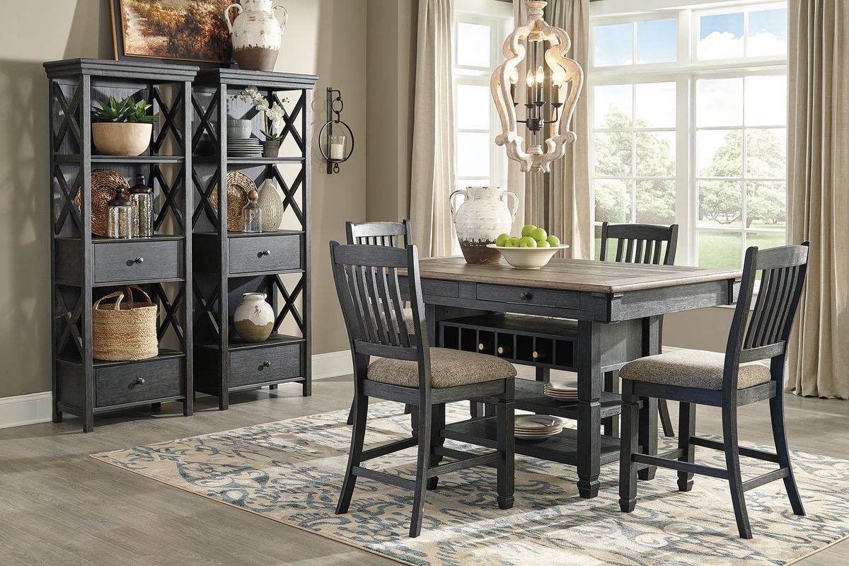 Tyler Creek - Counter Height Table Set - Forward Furniture