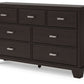 Covetown - Dark Brown - Dresser