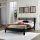 Danziar - Slat Panel Bed With Low Footboard