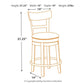 Pinnadel - Swivel Barstool - Forward Furniture