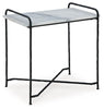 Ashber - Accent Table - White / Black