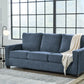 Rannis - Navy - Queen Sofa Sleeper - Fabric