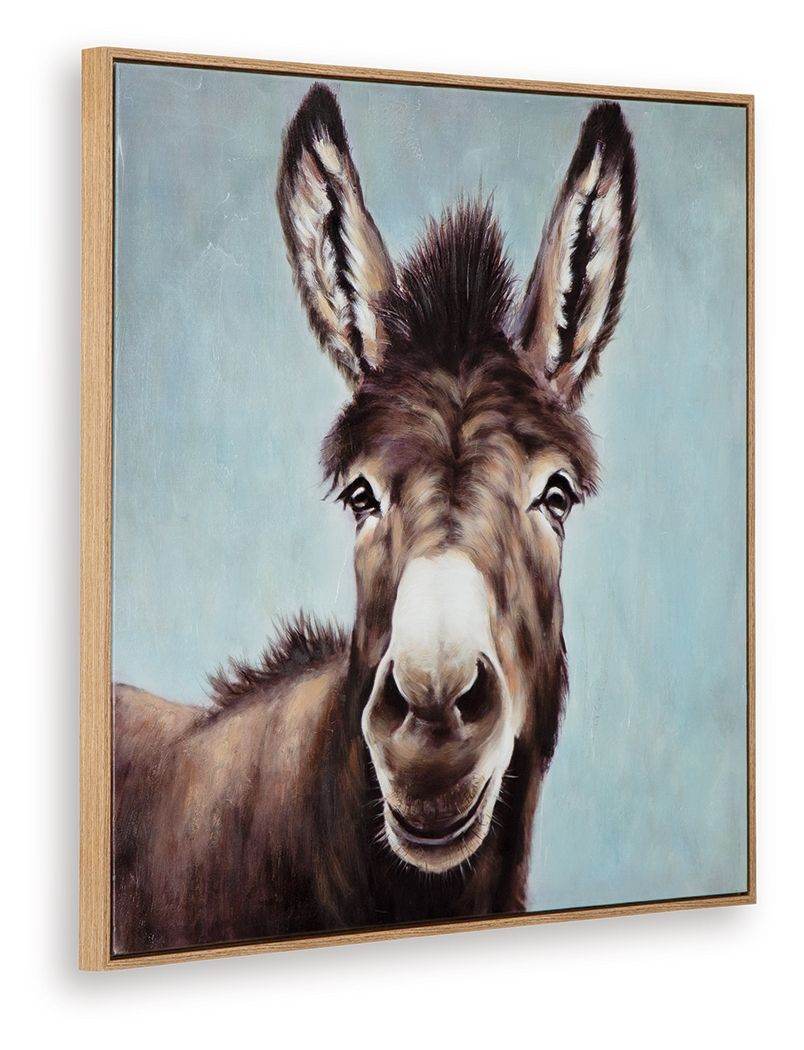 Landerton - Brown / Blue / White - Wall Art - Forward Furniture