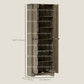 67" Farmhouse Pantry Cabinet with 2 Doors, Tall Storage Cabinet with Adjustable Shelves, Distressed Grey
