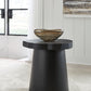 Wimbell - Black - Round End Table