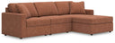 3 Pc. Sectional With Raf Corner Chaise