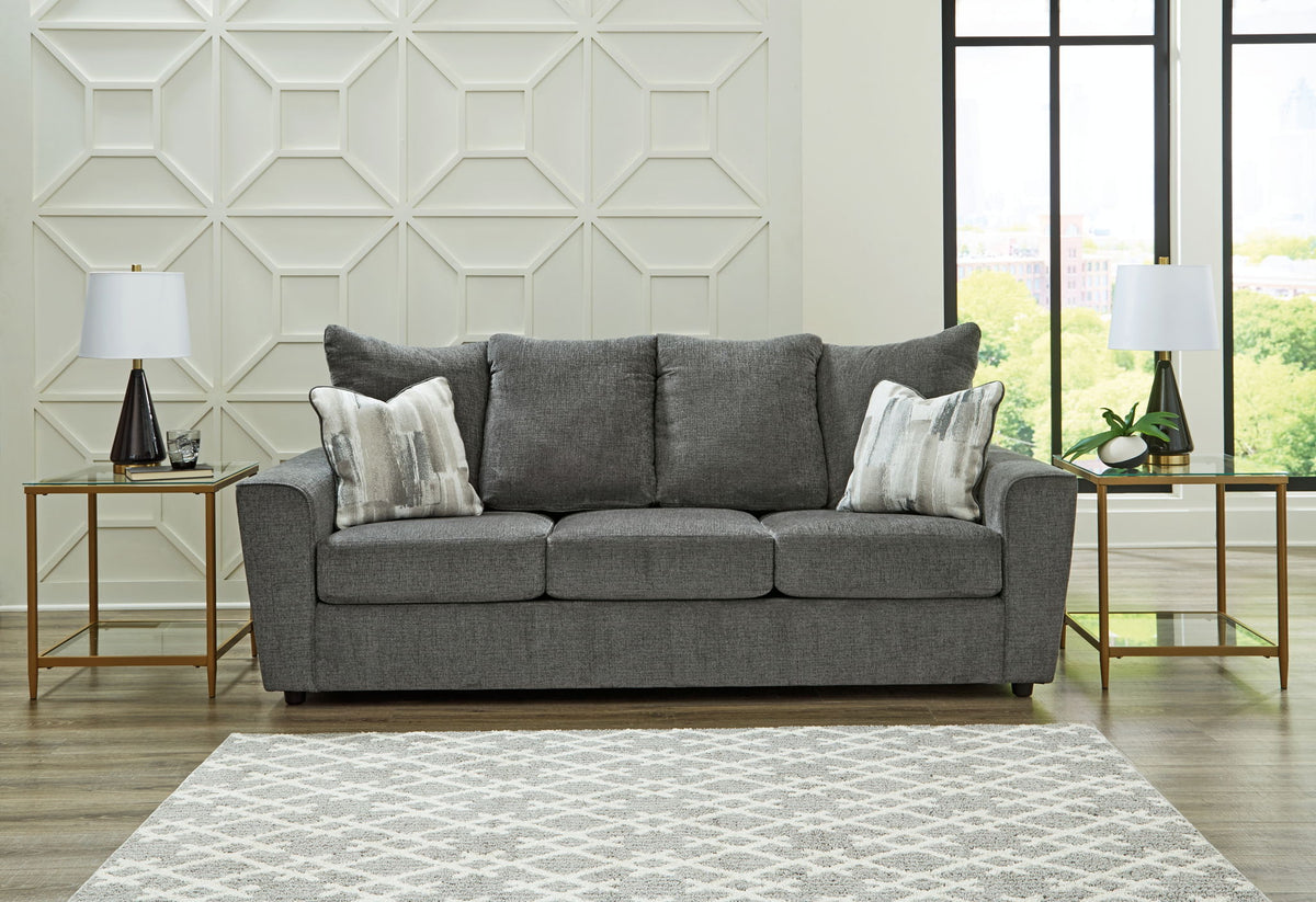 Stairatt - 2 Pc. - Sofa, Loveseat - Gravel