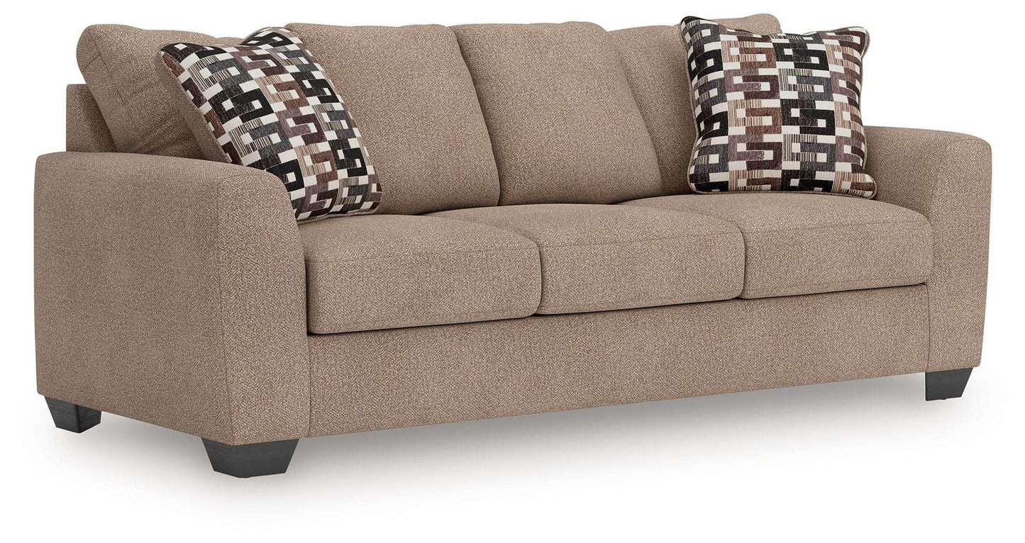 Triston-Peaks - Suede - Sofa - Forward Furniture