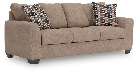 Triston-Peaks - Suede - Sofa - Forward Furniture