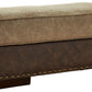 Alesbury - Chocolate - Ottoman