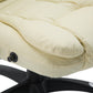 Heated Massage Executive Office Chair, Ergonomic High Back Swivel Computer Chair with Vibration, Beige
