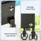 Black 80-Qt Rolling Ice Chest Cooler Cart with Bottle Opener