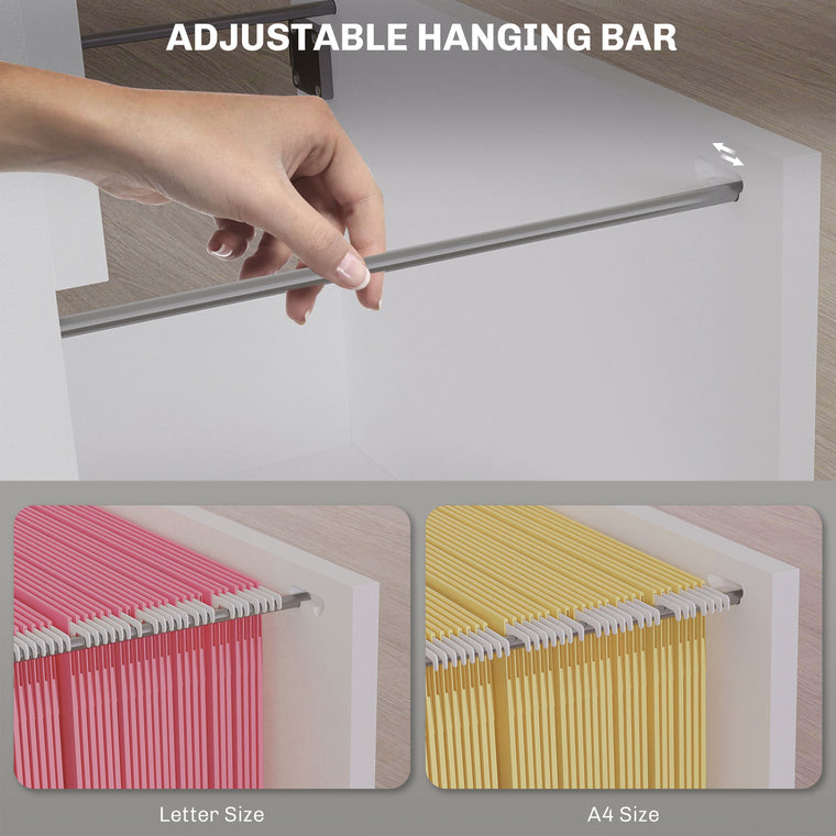 4-Drawer File Cabinet with Lock