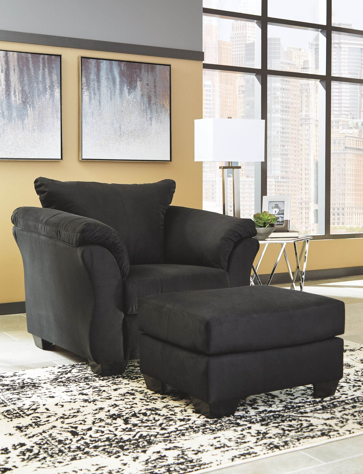 Darcy - Chair With Ottoman - Forward Furniture