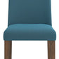 Lyncott - Blue / Brown - Dining Uph Side Chair (Set of 2)