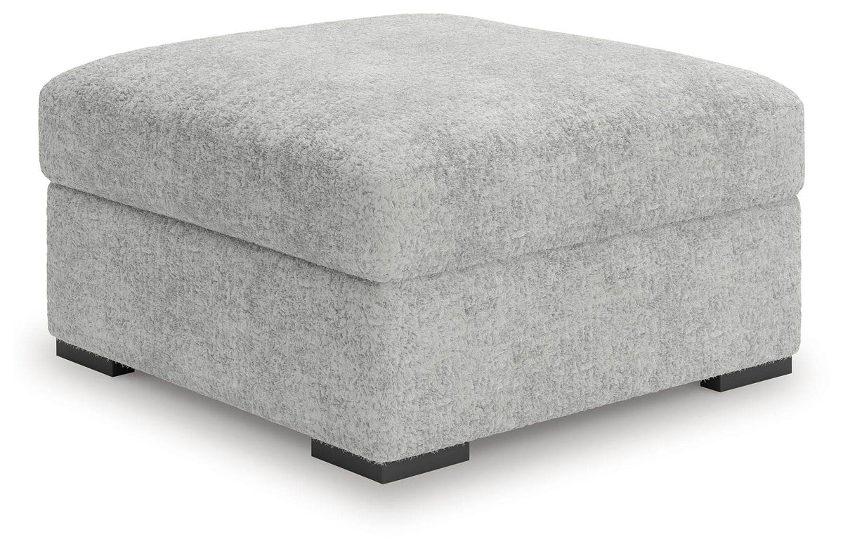 Cuddle Plush - Oversized Accent Ottoman - Arctic