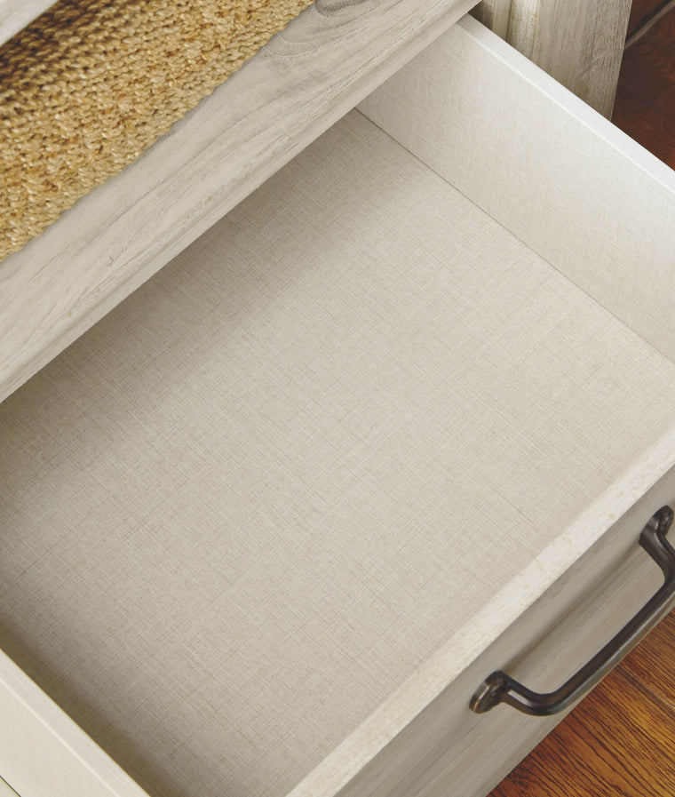 Bellaby - Whitewash - Five Drawer Chest - Forward Furniture