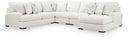 5 Pc. Right Arm Facing Corner Chaise Sectional