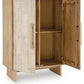 Dallinbury - Natural / White Wash - Accent Cabinet - Forward Furniture