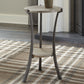 Enderton - White Wash / Pewter - Accent Table