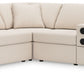 Modmax - Oyster - Sectional