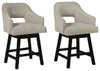 Tallenger - Upholstered Swivel Barstool (Set of 2)
