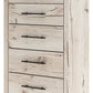 Lawroy - Light Natural - Five Drawer Chest