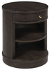 Leighmour - Accent Table - Dark Brown