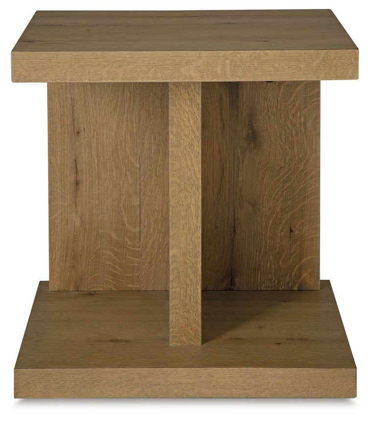 Brinstead - Light Brown - Chair Side End Table - Forward Furniture