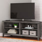 Arlenbry - Gray - Medium Corner TV Stand