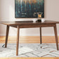 Lyncott - Brown - Rectangular Dining Room Butterfly Extension Table