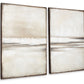 Brockdunn - Tan / Brown - Wall Art Set (Set of 2)