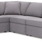 Modmax - Sectional - Granite