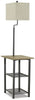 Shianne - Metal Tray Lamp  - Black