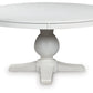 Greddinton - Dining Table - White