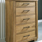 Galliden - Light Brown - Five Drawer Chest