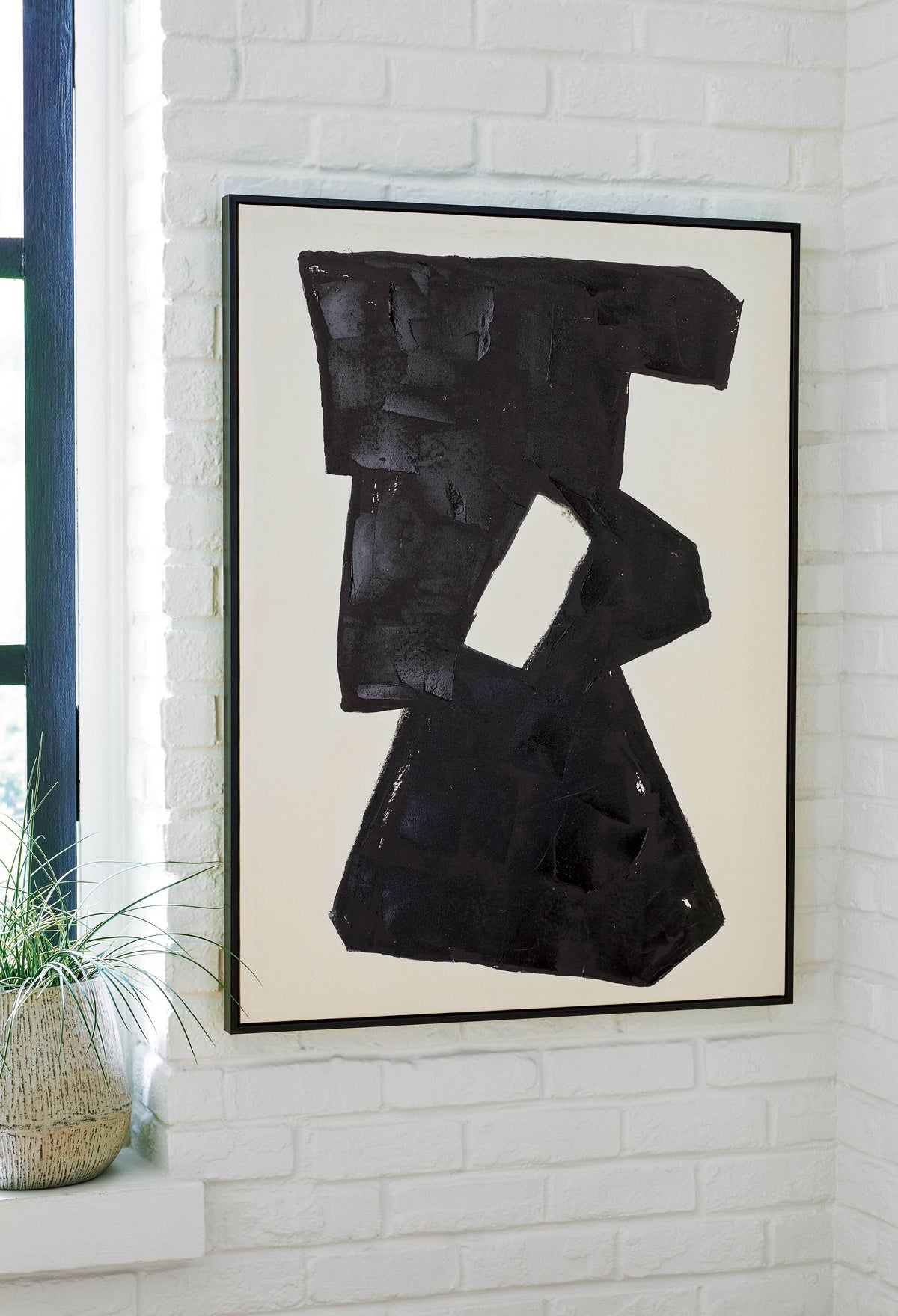 Garviery - Black / Cream - Wall Art - Forward Furniture