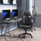 Racing Gaming Chair with Padded Headrest - Black