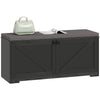 Shoe Storage Bench with Padded Seat
