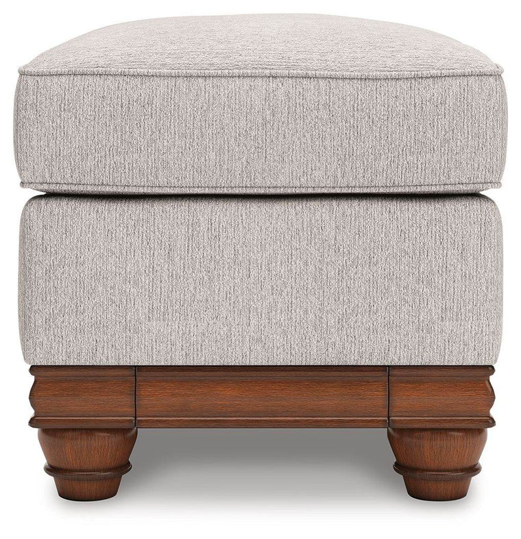 Clearbrooke - Sandstone - Ottoman - Forward Furniture