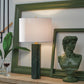 Keegan - Marble Table Lamp - Green