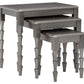 Larkendale - Metallic Gray - Accent Table Set (Set of 3)