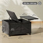 Coffee Table with Lift Top, 32" Farmhouse Center Table with Hidden Compartment for Living Room, Black Wood Grain