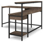 Arlenbry - Gray - L-desk With Storage