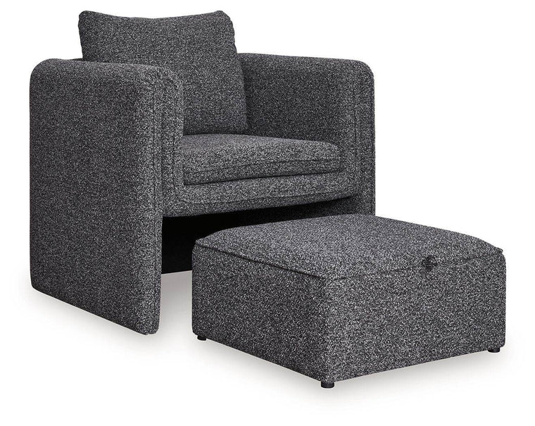 Vreni - Charcoal / Black - Accent Chair - Forward Furniture