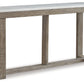 Loyaska - Brown / Ivory - Sofa Table