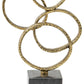 Wellcott - Sculpture - Gold Finish / Black