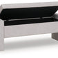 Akselman - Gray - Storage Bench - Forward Furniture